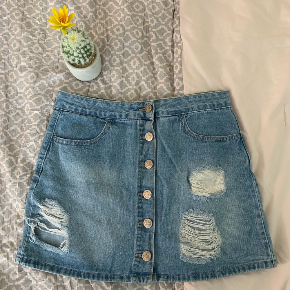 Forever 21 Denim Skirt